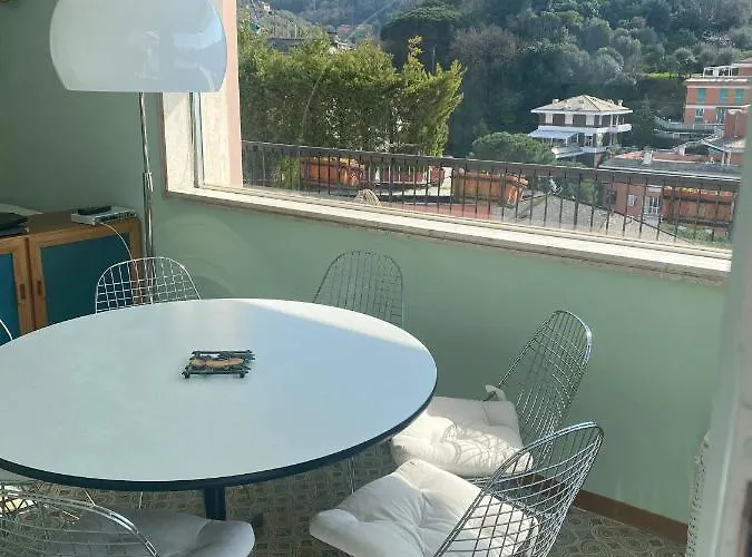 Grande Attico Con Vista Vicino Al Centro By Portofinovacanze * Rapallo